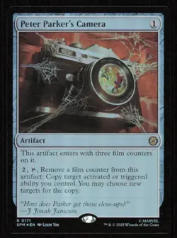 Peter Parker's Camera - Marvel's Spider-Man Foil MTG - Image 1