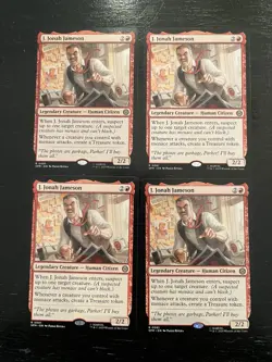 J. Jonah Jameson X4X NM/M Marvel’s Spider-Man SPM Magic the Gathering MTG - Image 1