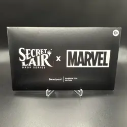 MTG Secret Lair x Marvel Deadpool Rainbow Foil Edition NEW SEALED - Image 1