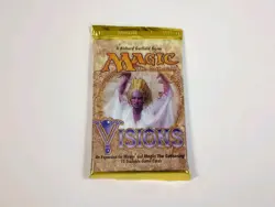 *RARE PREVIEW BOOSTER* Magic the Gathering - Visions Sealed Booster Pack - 1996 - Image 1