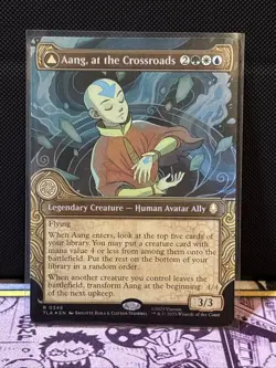 Aang, at the Crossroads (Showcase) Avatar: The Last Airbender Foil - Image 1