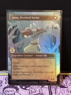 Aang, at the Crossroads (Showcase) Avatar: The Last Airbender Foil - Image 2