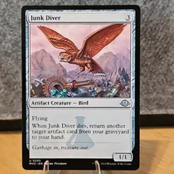 MTG Junk Diver Modern Horizons 3 Set Uncommon #293 NM Fresh Pull No Play - Image 1