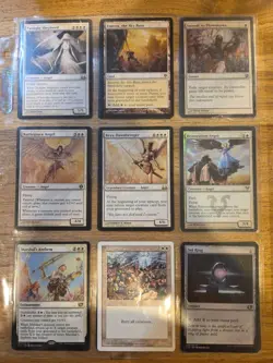 MtG 18x Angel Commander Page Pack Reya Dawnbringer, Sol Ring - Image 1