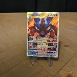 2023 Lucario VSTAR SWSH291 Crown Zenith Full Art Black Star Promo Pokemon Card - Image 1