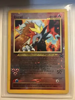 Pokemon TCG Entei Wizards Black Star Promos 34 Holo Promo Promo - Image 1