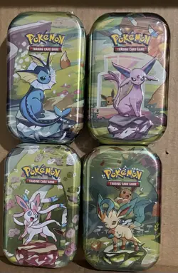 Pokemon Prismatic & Mega Evolutions Random Set Of 10 Mini Tins New & Sealed - Image 3