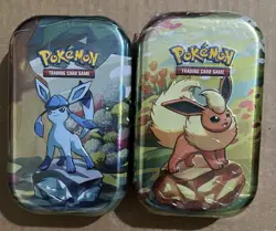 Pokemon Prismatic & Mega Evolutions Random Set Of 10 Mini Tins New & Sealed - Image 4