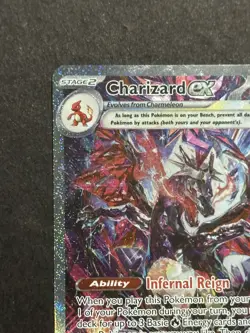 Pokemon TCG Charizard ex Scarlet & Violet: Paldean Fates 234/091 Holo SIR - Image 4