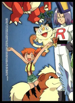Topps Pokemon Gary Oak #TV8 TV Animation Non Holo Puzzle Piece 1999 NM - Image 2