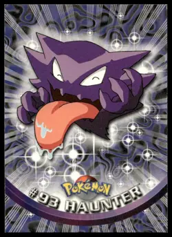 Topps Pokemon Haunter #93 1999 TV Animation Edition Non Holo Blue Logo NM - Image 1