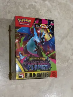 Pokemon Phantasmal Flames Build and Battle Box Sealed In Hand - Image 1