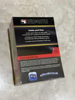Pokemon Phantasmal Flames Build and Battle Box Sealed In Hand - Image 2