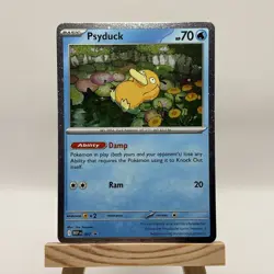 Pokemon TCG Psyduck MEP007 Cosmos Holo Black Star Promo Mega Evolution NM - Image 1