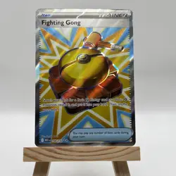 Pokemon Fighting Gong 168/132 Ultra Rare Full Art Mega Evolution English MINT - Image 1
