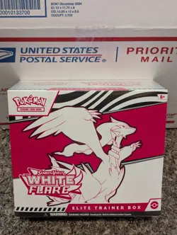 POKEMON TCG: Scarlet & Violet White Flare ETB Factory Sealed - Image 1