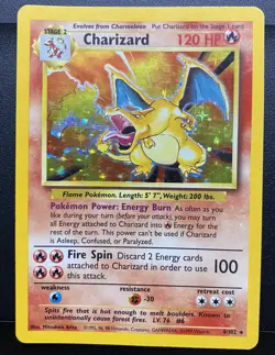Charizard 004/102 Base Set Holo for sale online - Image 1