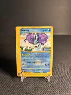 Pokemon TCG Suicune 37/147 Aquapolis Non-Holo Rare MP - Image 1