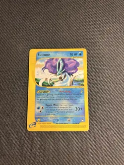 Pokemon TCG Suicune 37/147 Aquapolis Non-Holo Rare MP - Image 3