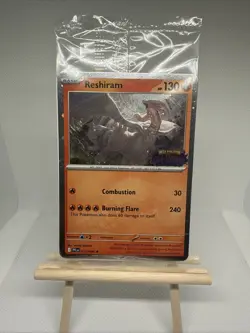Reshiram 017/094 - Holo Rare - Pokemon TCG: Phantasmal Flames - NM stamped promo - Image 1