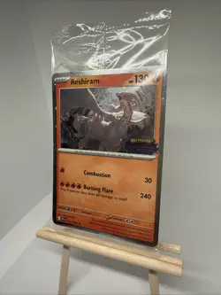 Reshiram 017/094 - Holo Rare - Pokemon TCG: Phantasmal Flames - NM stamped promo - Image 2