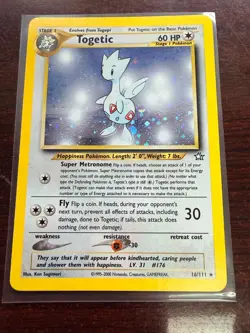 Pokemon TCG - Neo Genesis - Togetic #16/111 - Unlimited Holo Rare - Image 1