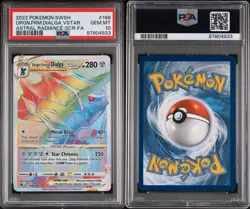 Origin Forme Dialga VSTAR 198/189 Pokemon Astral Radiance Secret Rare PSA 10 - Image 1