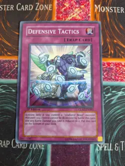 Yu-Gi-Oh! Defensive Tactics GLAS-EN083 Super Rare 1st Edition Near Mint - Image 1