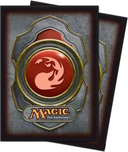 Ultra Pro 2011 Red Mana Card Sleeves 80ct (MTG/Pokemon Sized Deck Protectors) - Image 1