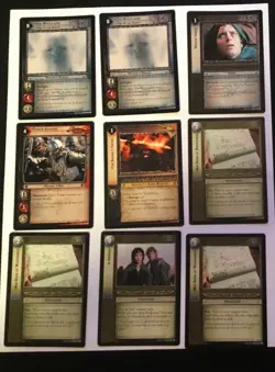 Lot Of 103 Rare & 4 Premium LOtR TCG cards - Card list in description - Image 2