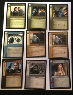 Lot Of 103 Rare & 4 Premium LOtR TCG cards - Card list in description - Image 3