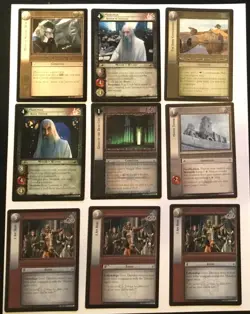 Lot Of 103 Rare & 4 Premium LOtR TCG cards - Card list in description - Image 4