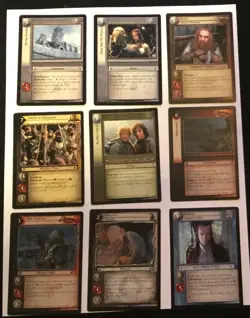 Lot Of 103 Rare & 4 Premium LOtR TCG cards - Card list in description - Image 5
