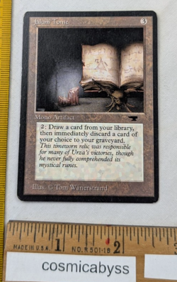 Jalum Tome Antiquities MTG Magic the Gathering CCG card 495 - Image 1