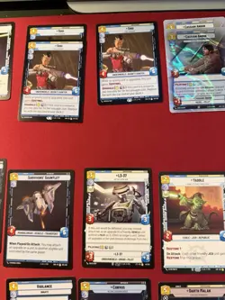 Star Wars Unlimited Lot 38 Cards Legendary & Rare Lot NO COMMONS - Image 3