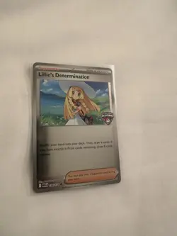 Pokemon Tcg Playmat Regional 2025 Mega Gardevoir + Lillie’s Determination Card - Image 3