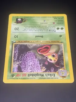 Pokemon TCG: Gym Heroes Erika's Weepinbell Uncommon Card 48/132 - Image 2