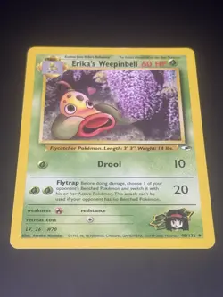 Pokemon TCG: Gym Heroes Erika's Weepinbell Uncommon Card 48/132 - Image 3
