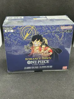 One Piece Cards Romance Dawn Booster Box OP-01 White Bottom NEW SEALED US SELLER - Image 1