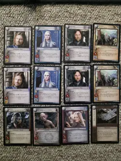 Lord Of The Rings TCG Mixes Series Promo Cards 12 Lot - Image 1