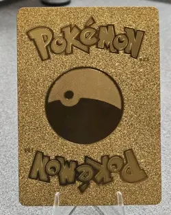 Pokemon Umbreon VMAX 310hp GOLD Foil Fan Art Collector Card TCG - Moonbreon - Image 2