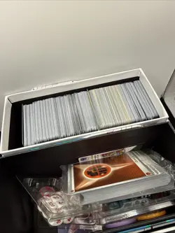 4 ETB Pokemon Boxes Full Of Cards And New Accessories- Sleeves- Etc .. - Image 2