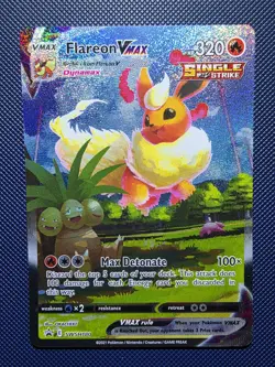 Flareon VMAX - SWSH180 - SWSH: Sword & Shield Promo Cards (SWSD) - Image 1