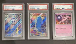Pokemon Graded Card Lot (3) PSA 9’s / 8’s - Image 1