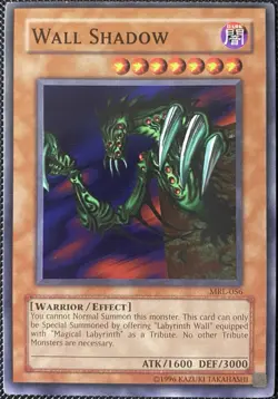 Wall Shadow MRL-056 Magic Ruler Unlimited Edition - Yugioh Card - Image 1