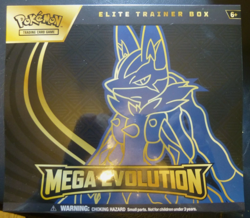 Pokemon Trading Card Game TCG Mega Evolution Elite Trainer Box ETB Lucario NEW - Image 1