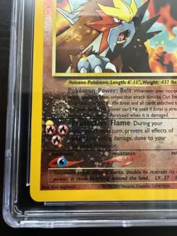 Entei 34 Reverse Holo Black Star Movie Promo Pokemon Card CGC 9.5 Gem Mint - Image 5