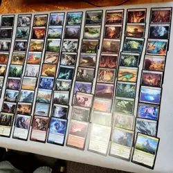 81 NON_BASIC LANDS useful mana COLLECTION Lot of ALL Different Magic MTG Cards - Image 1