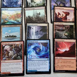 81 NON_BASIC LANDS useful mana COLLECTION Lot of ALL Different Magic MTG Cards - Image 3