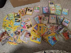 Assorted Cards Pokemon TCG Collection Various Generations Including Vintage - Image 1